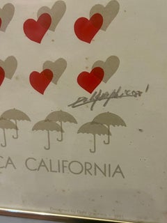 Litografia firmata A/P di Silver Lining Postmodern Design per ZGallerie Santa Monica