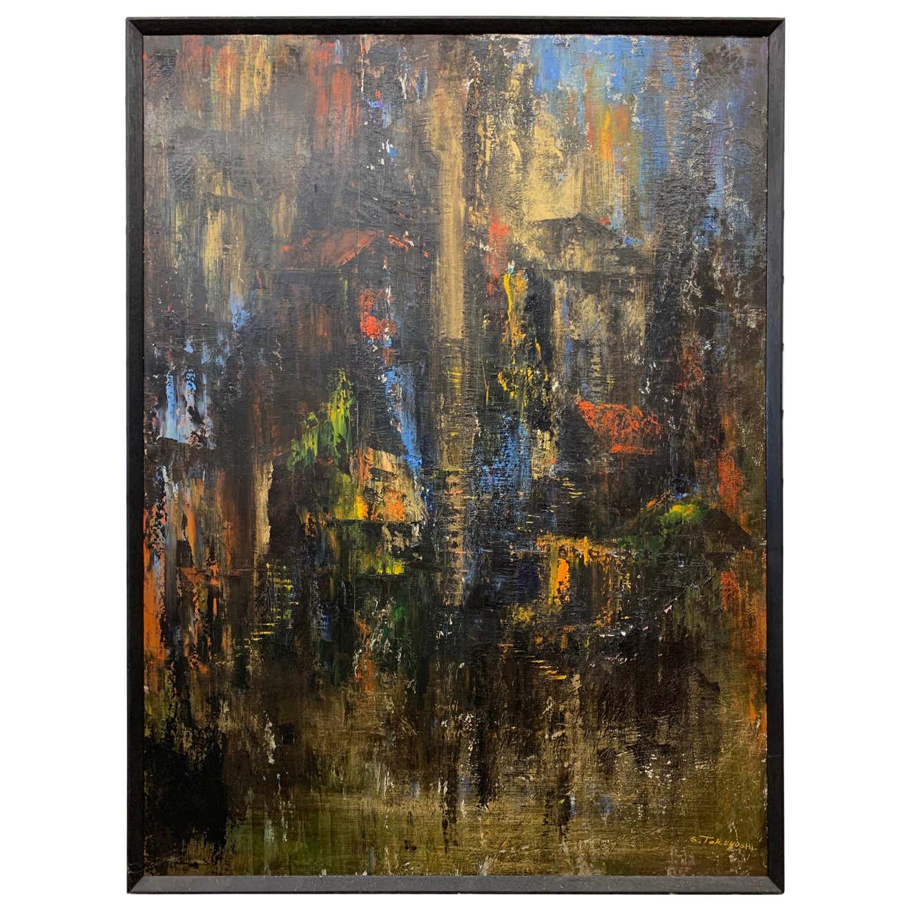Peinture Abstraite Couteau d’occasion Peinture Abstraite Couteau d’occasion