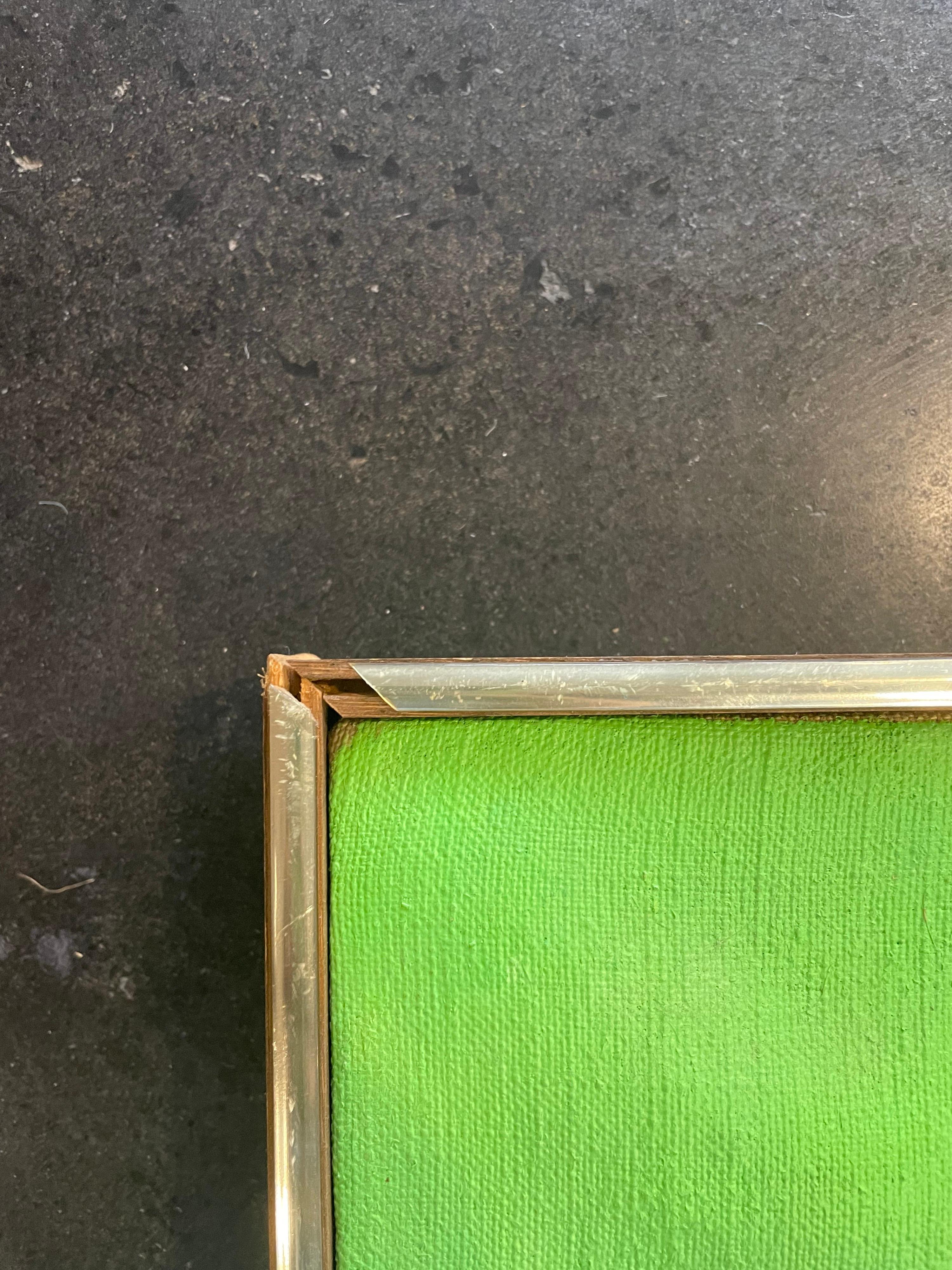 Signed Abstract Painting by Gail Taflin 1972 In Good Condition In Philadelphia, PA