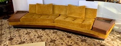 Signed Adrian Pearsall for Craft Associates Boomerang Sofa One-Piece