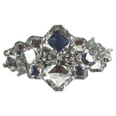 Signed Alice Caviness Fashion Brooch Beautiful Vintage Stunning Glass Brooch  