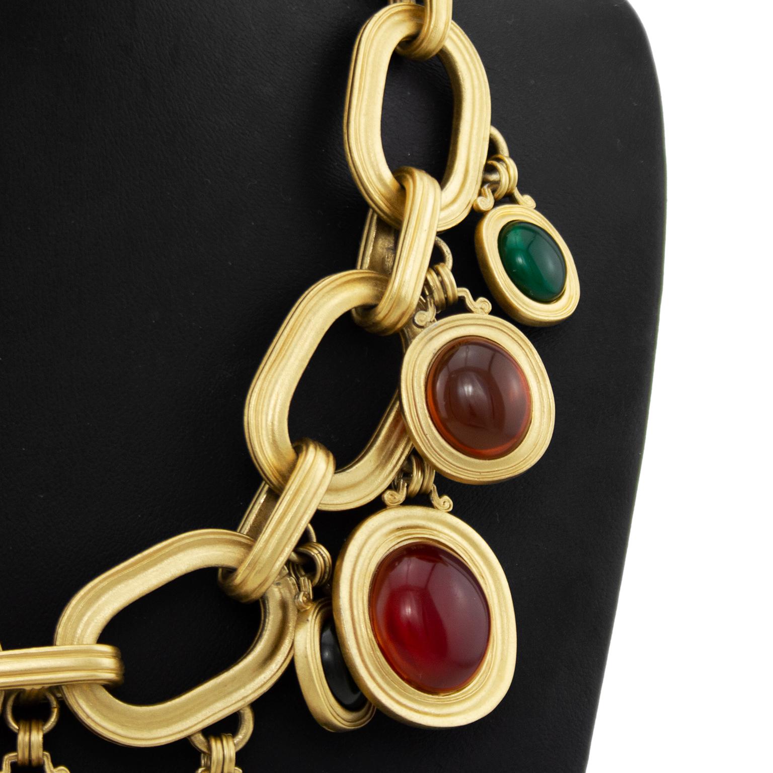 Women's Signed and Numbered 1980s Yves Saint Laurent Statement Necklace