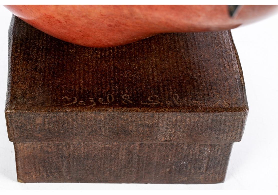 XXI secolo e contemporaneo Pera in bronzo firmata e numerata da Jean-Claude Mazel e Yann Jalix in vendita
