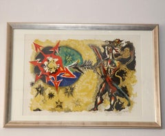 Signed and Numbered Etching by Jean Lurçat