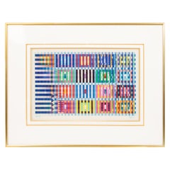 Signed and Numbered Lenticular Agamograph by Yaacov Agam