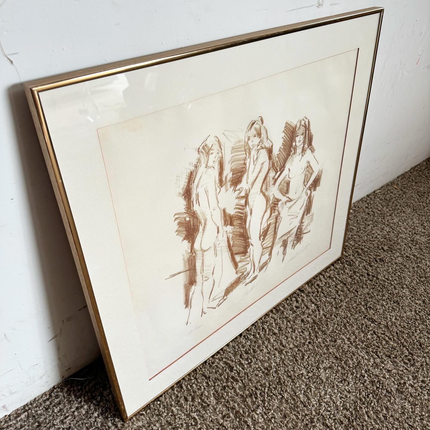 Regency Signed and Numbered Lithograph 