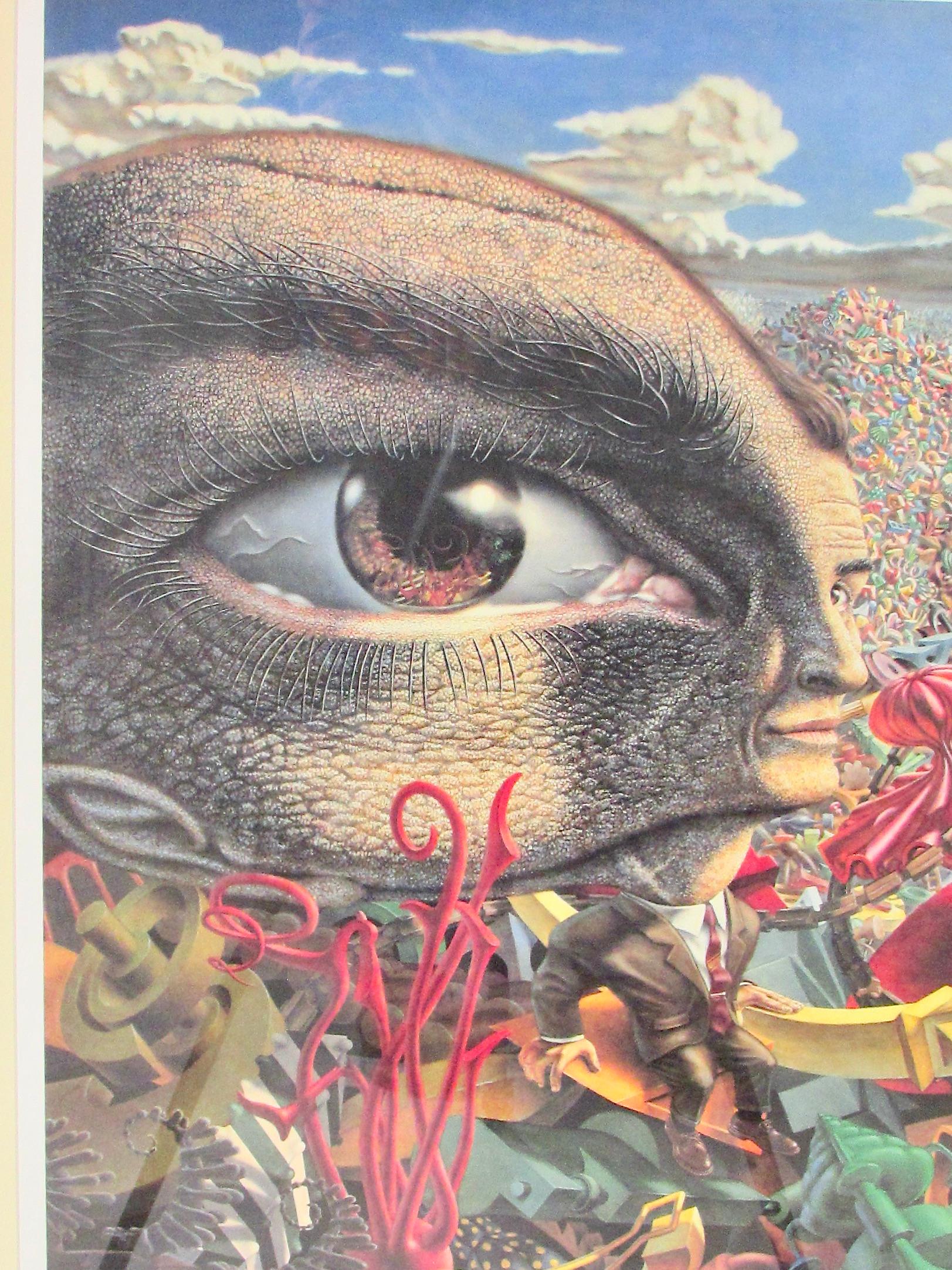 Signed and numbered Robert Williams print In the Land of Retinal Delights For Sale 7