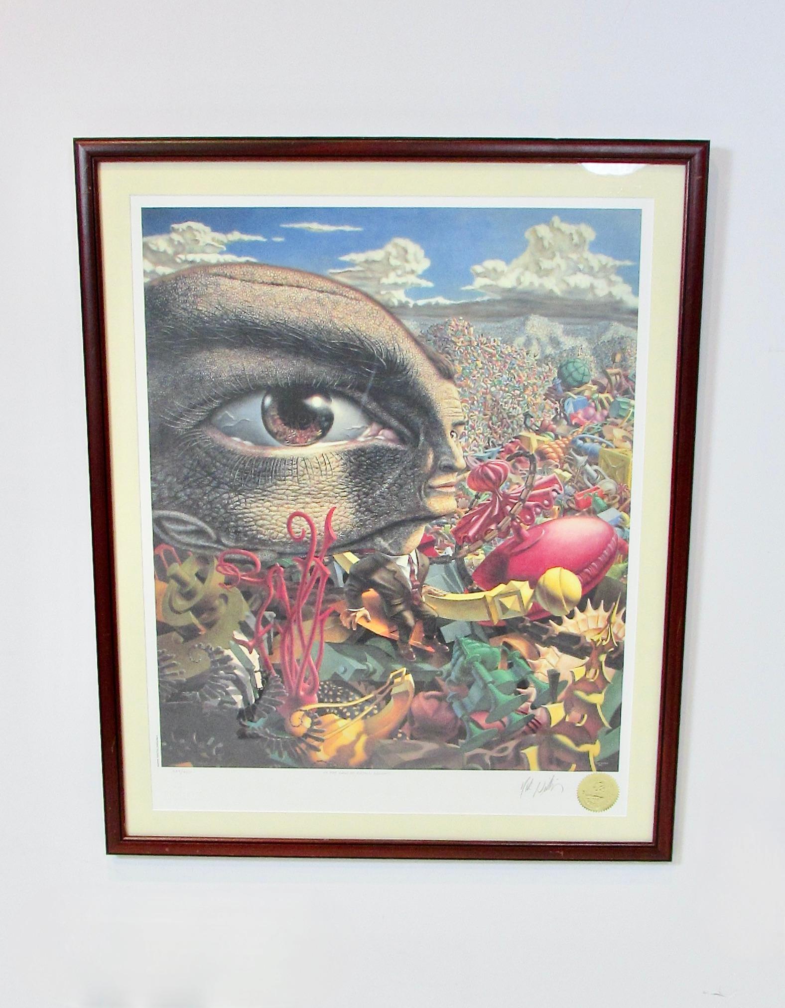 Signed and numbered Robert Williams print In the Land of Retinal Delights For Sale 1