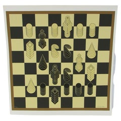 Serigraphie d'échecs de Victor Vasarely signée et numérotée 279/300