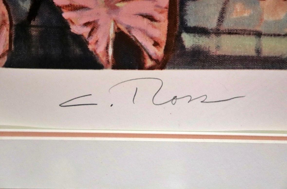 Signierter und nummerierter Vintage-Druck im Art-déco-Stil von Colleen Ross „Serenade“ im Vintage-Stil (20. Jahrhundert) im Angebot