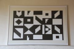 Signed and Numbered Yaacov Agam Lithograph Colors of Love