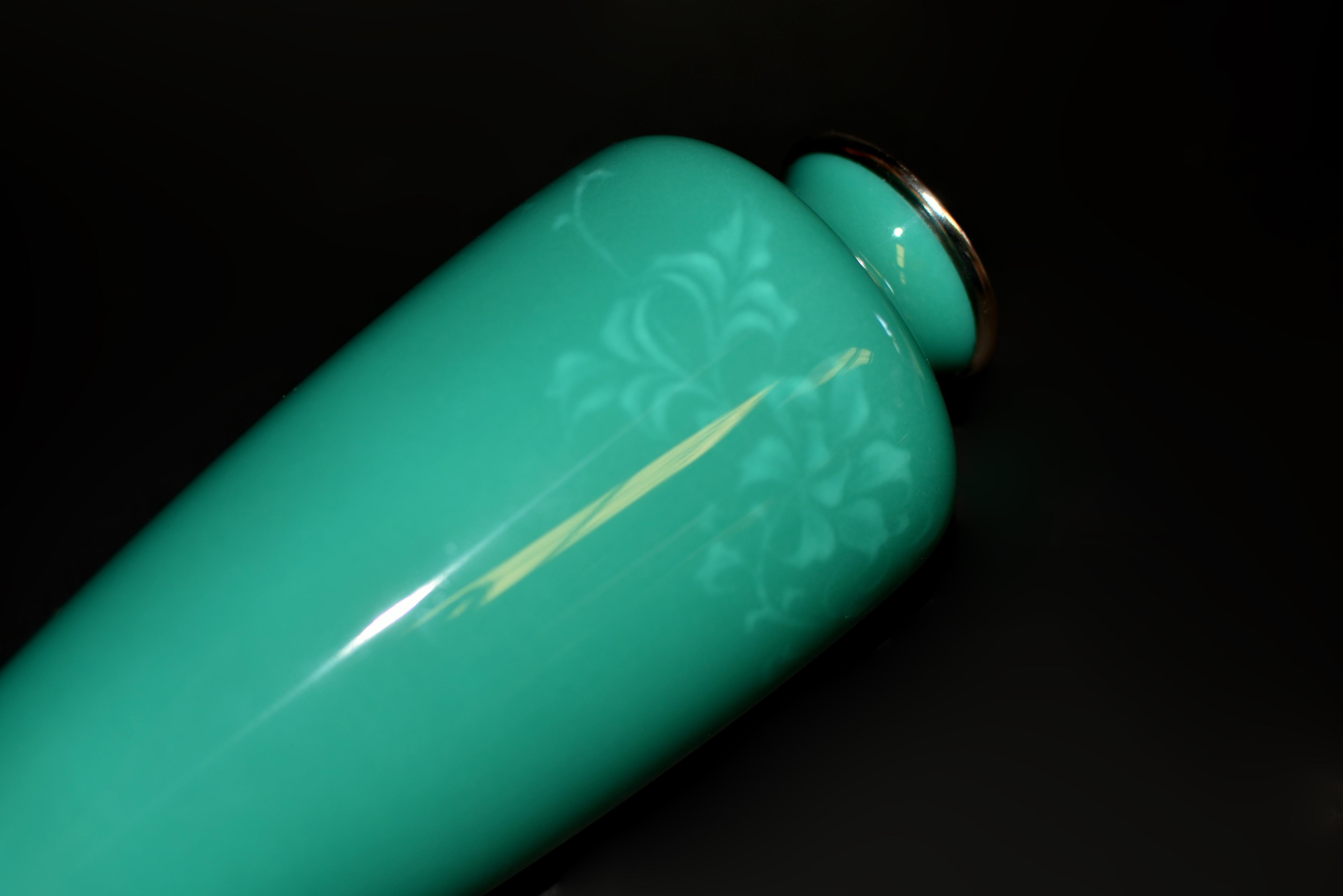 Vaso cloisonné firmato Ando Jubei Greene & Greene 8.5