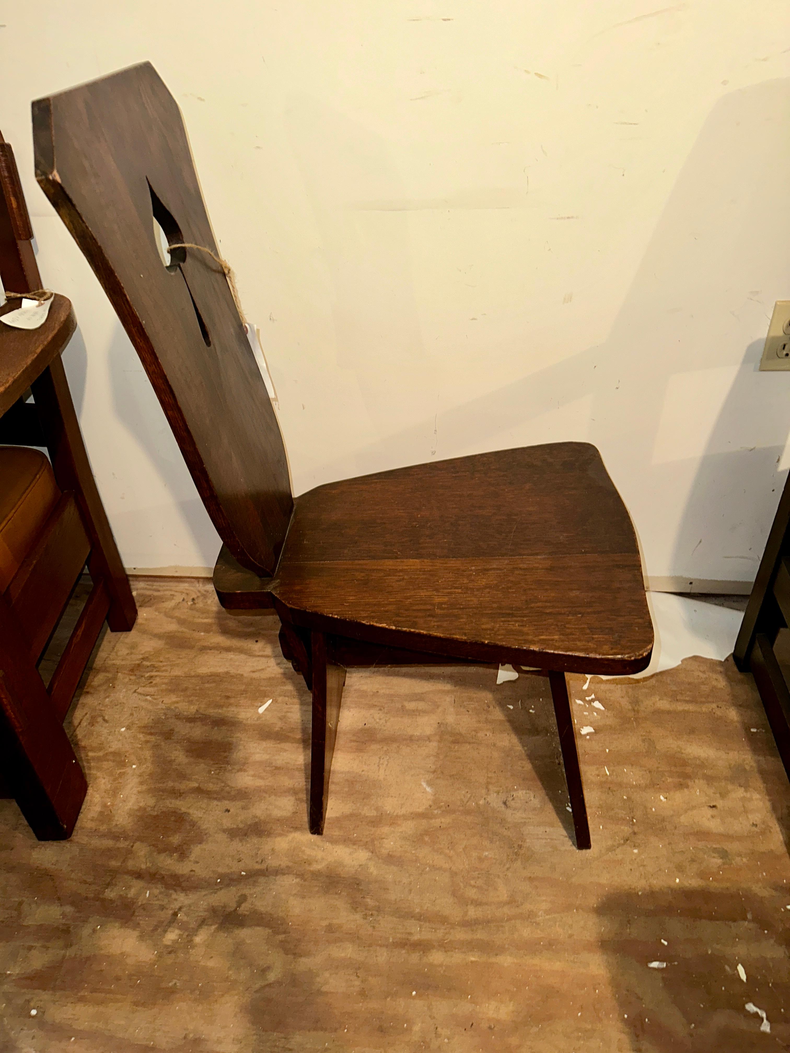 Ancienne chaise Charles Limbert A Hall - W7041 en vente 6