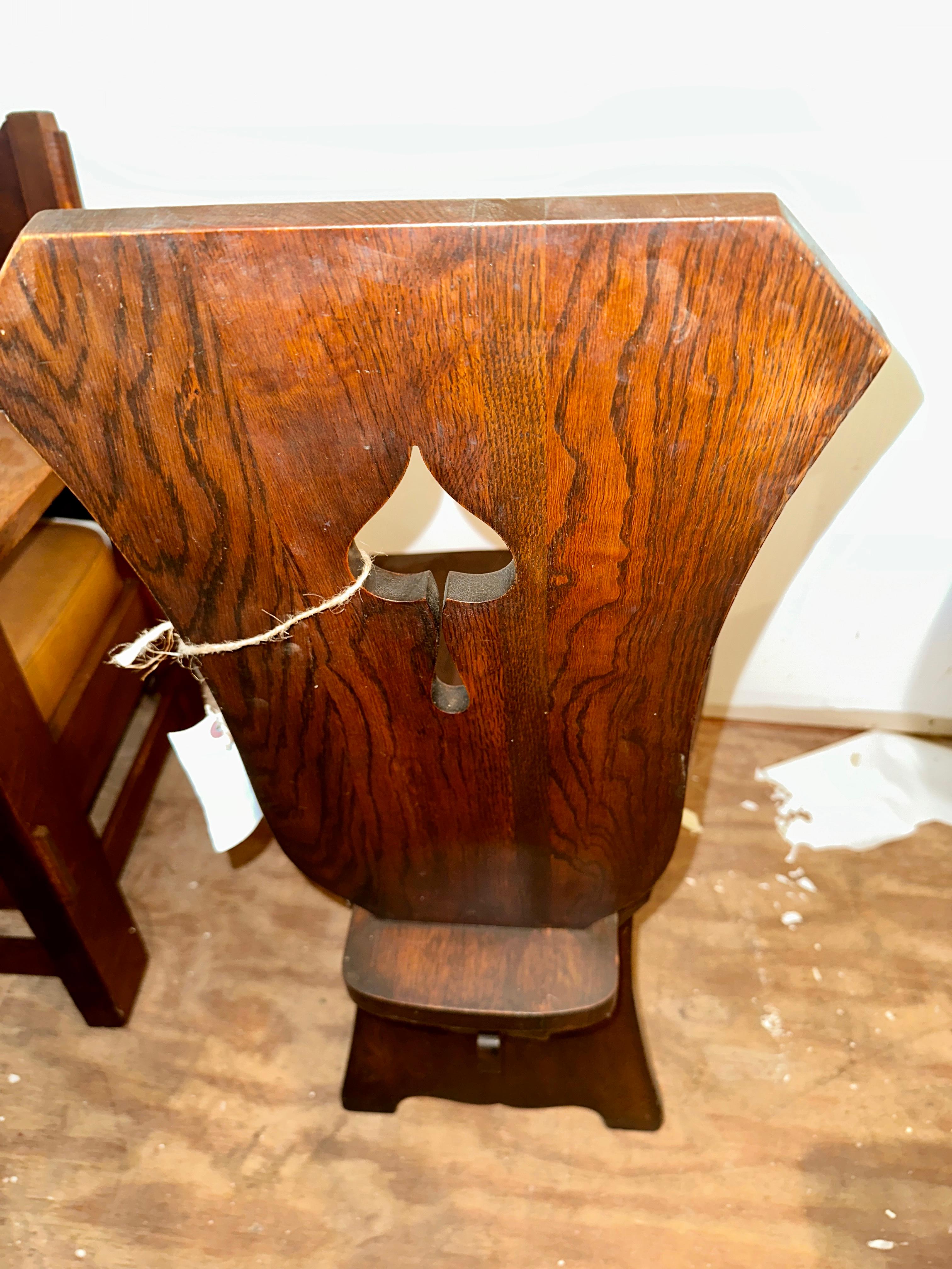 Ancienne chaise Charles Limbert A Hall - W7041 en vente 8