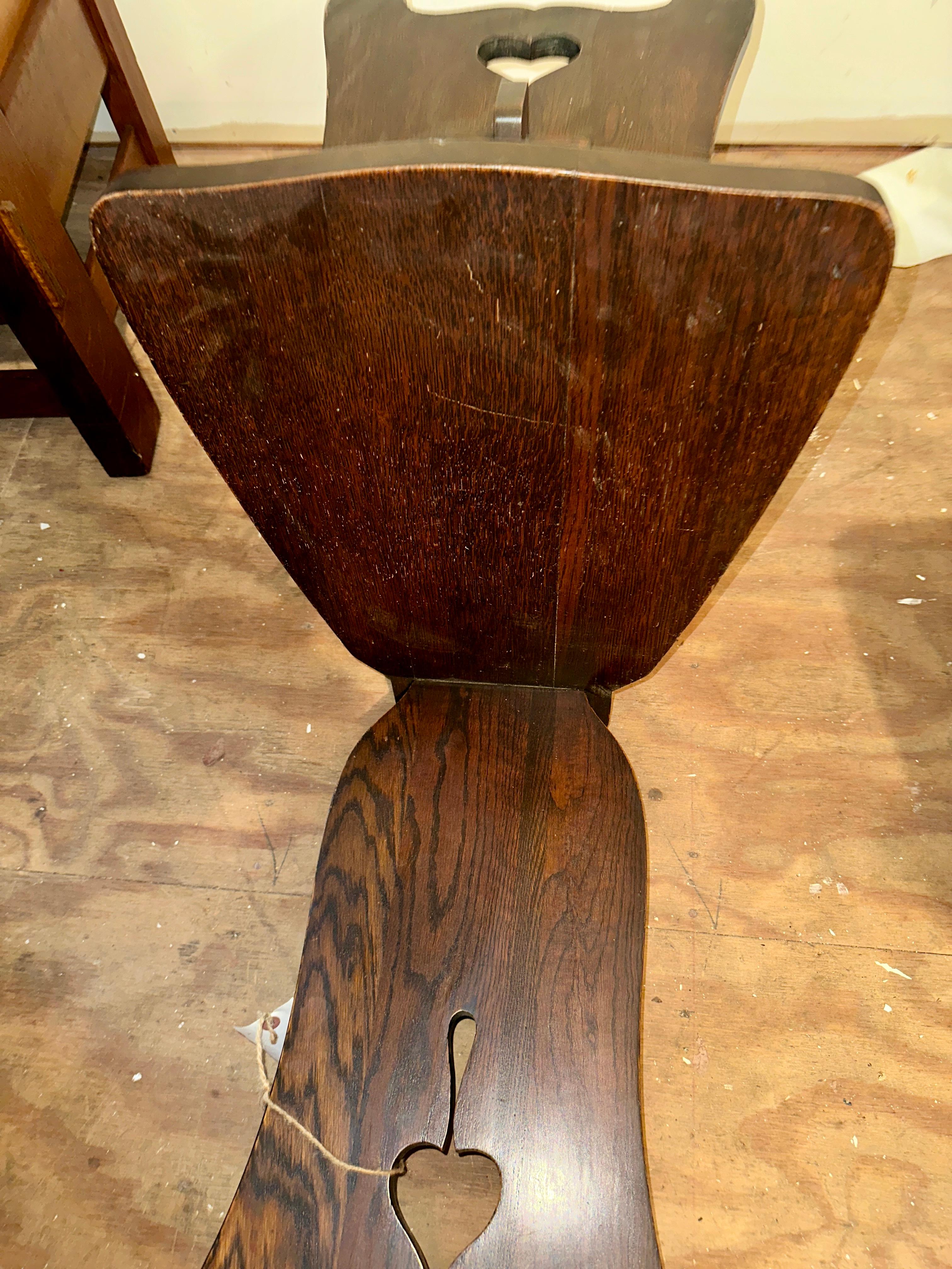 Américain Ancienne chaise Charles Limbert A Hall - W7041 en vente