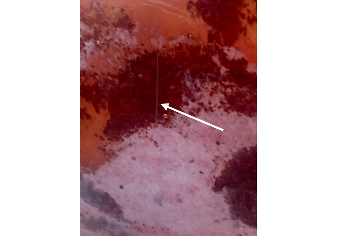 Jarrón de vidrio Art Decó francés firmado Antique Verriere D'Art Lorraine en venta 6