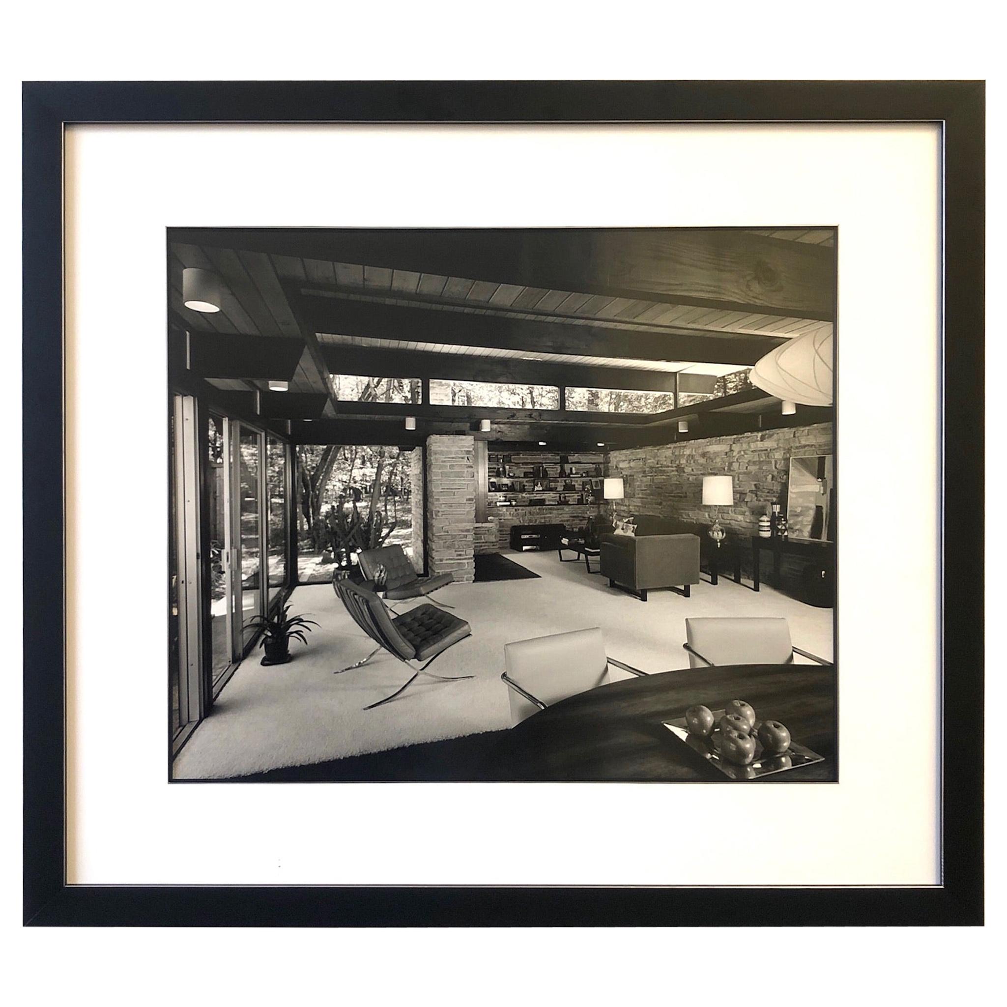 Signed Architectural Photograph by Julius Shulman