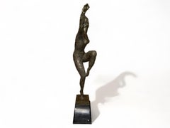 Signed Art Deco After Demetre Chiparus Bronze Sculpture "Kapurthala Dancer"
