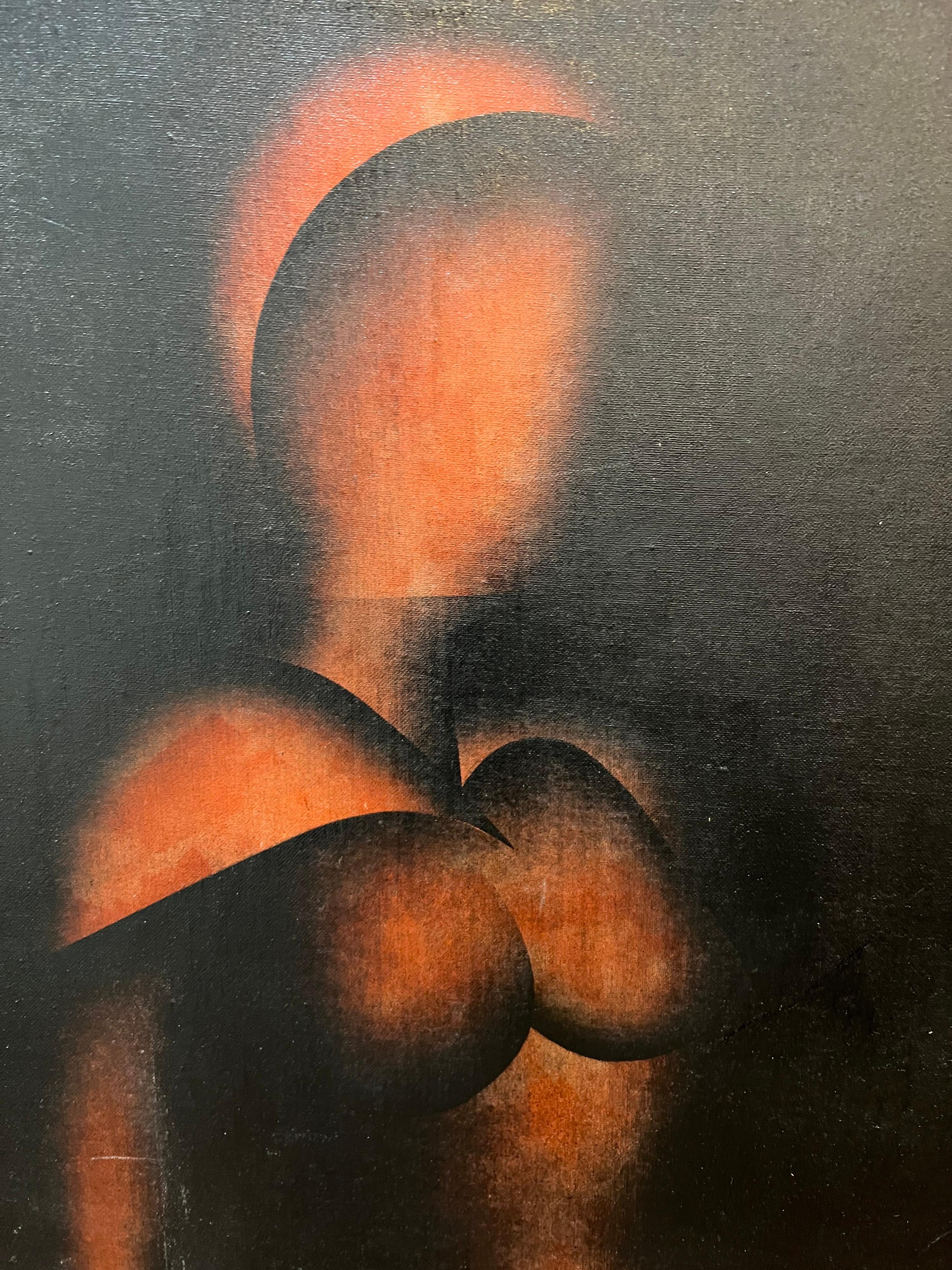 Desnudo Art Decó firmado por John Montroue siglo XX en venta