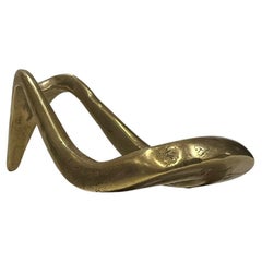 Signed Auböck Pipe Holder, 1950 Vienna Austria