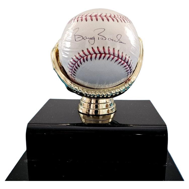 Signed Barry Bonds (SF Giants) Baseball in its Original Case & Shell, w/COA
