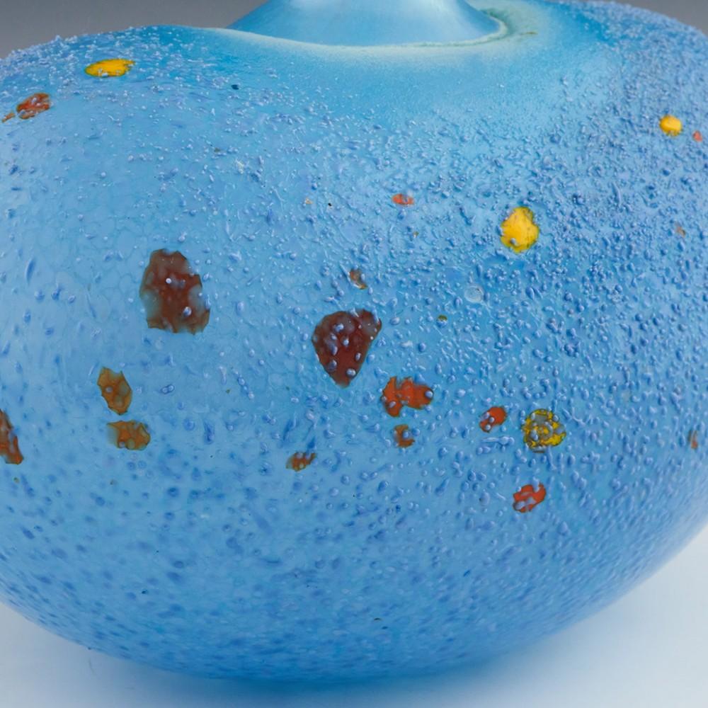 Signed Bertil Vallien for Kosta Boda Egg Vase from the Artists Collection 2