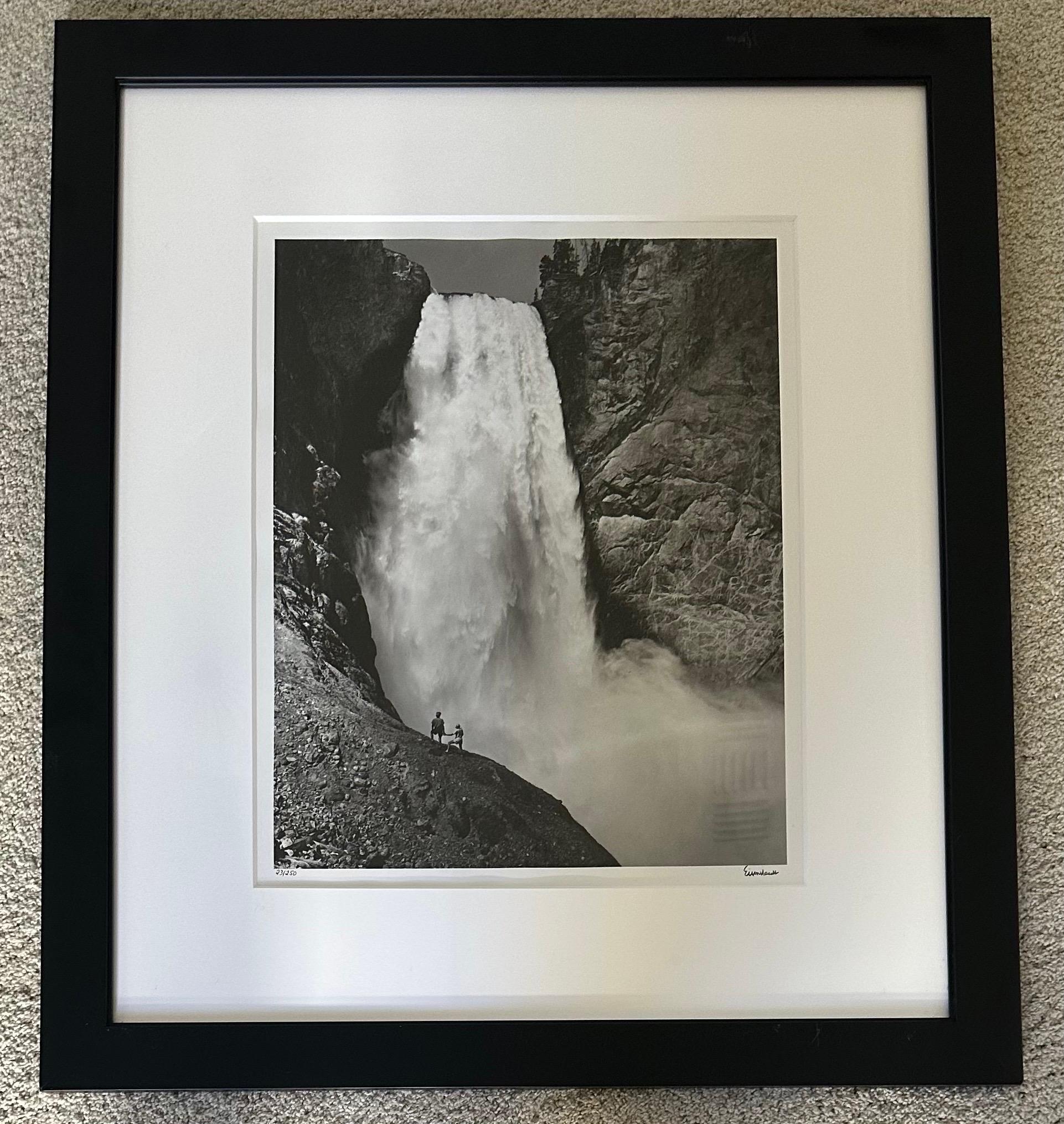 Paper Signed Black & White Photograph 