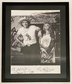 Signed Bob Geldoff for Vivienne Westwood Large Format Polaroid Photo, 2008