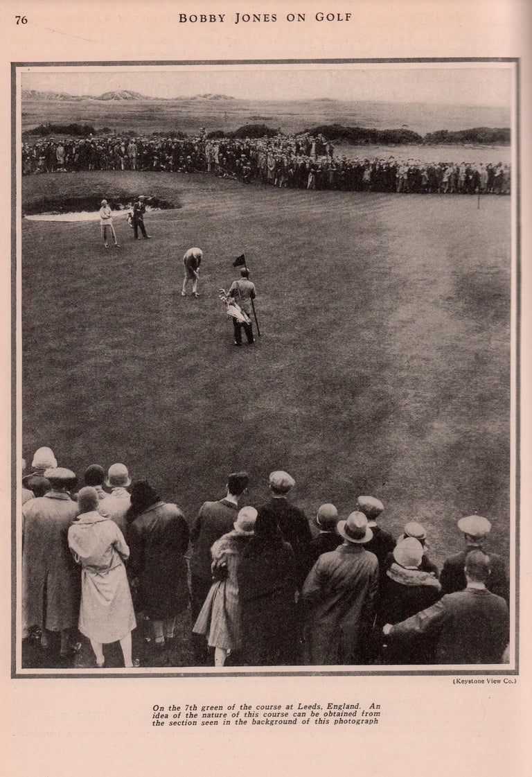 Signed Bobby Jones on Golf 1930 with Letter of Authenticity 'LOA' For ...