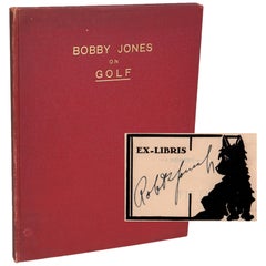 Signed Bobby Jones on Golf 1930 with Letter of Authenticity 'LOA' For ...