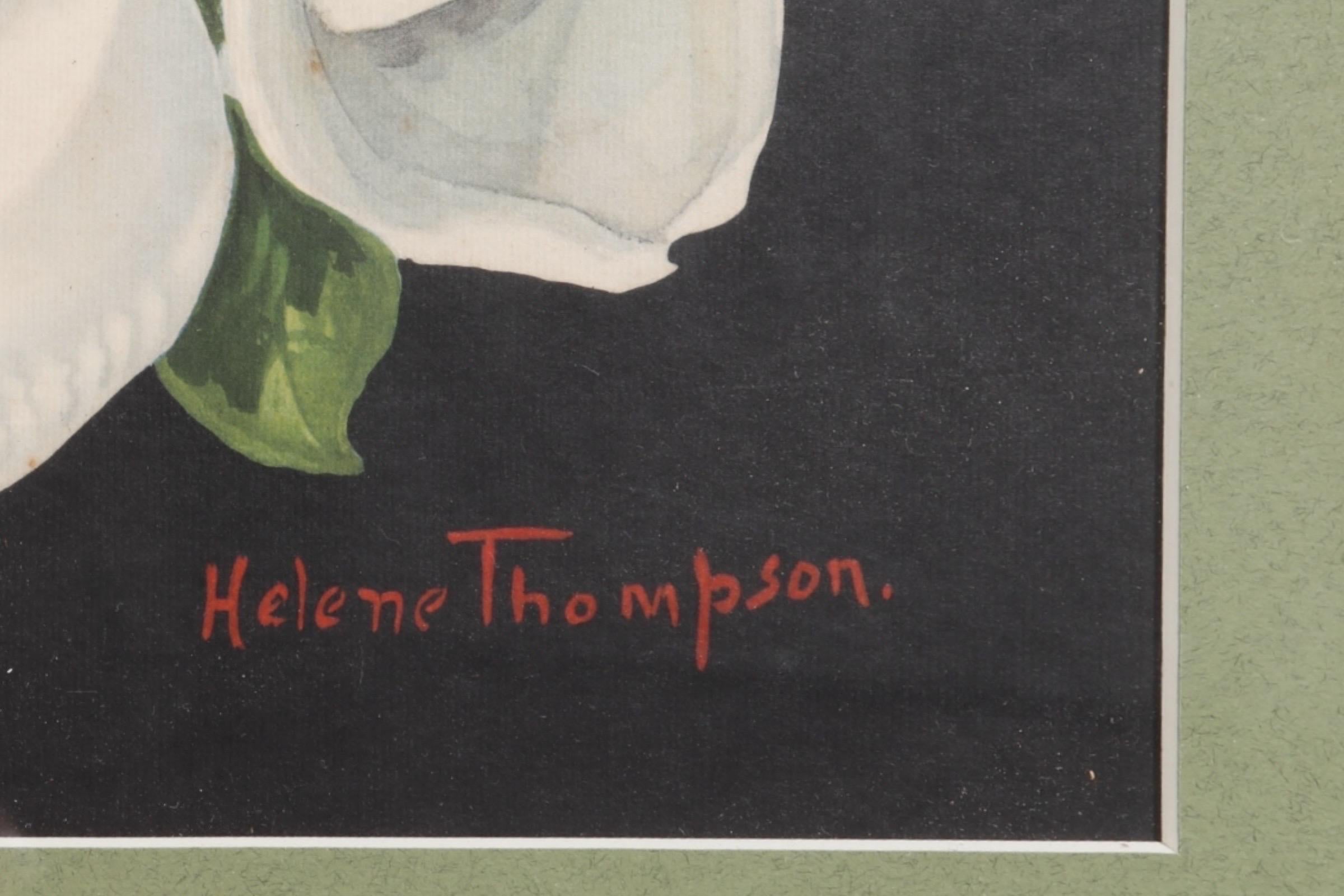 Signed Botanical Lithographs, a Pair im Zustand „Gut“ im Angebot in Bradenton, FL