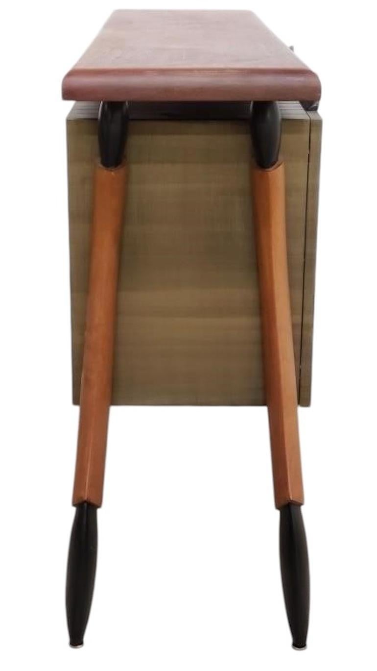 Signed Brent Skidmore Console Cabinet In Good Condition For Sale In Pasadena, CA