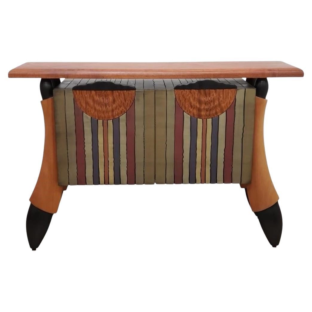 Signed Brent Skidmore Console Cabinet For Sale