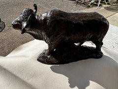 Signed Bronze Bull 3/15 Dated '98