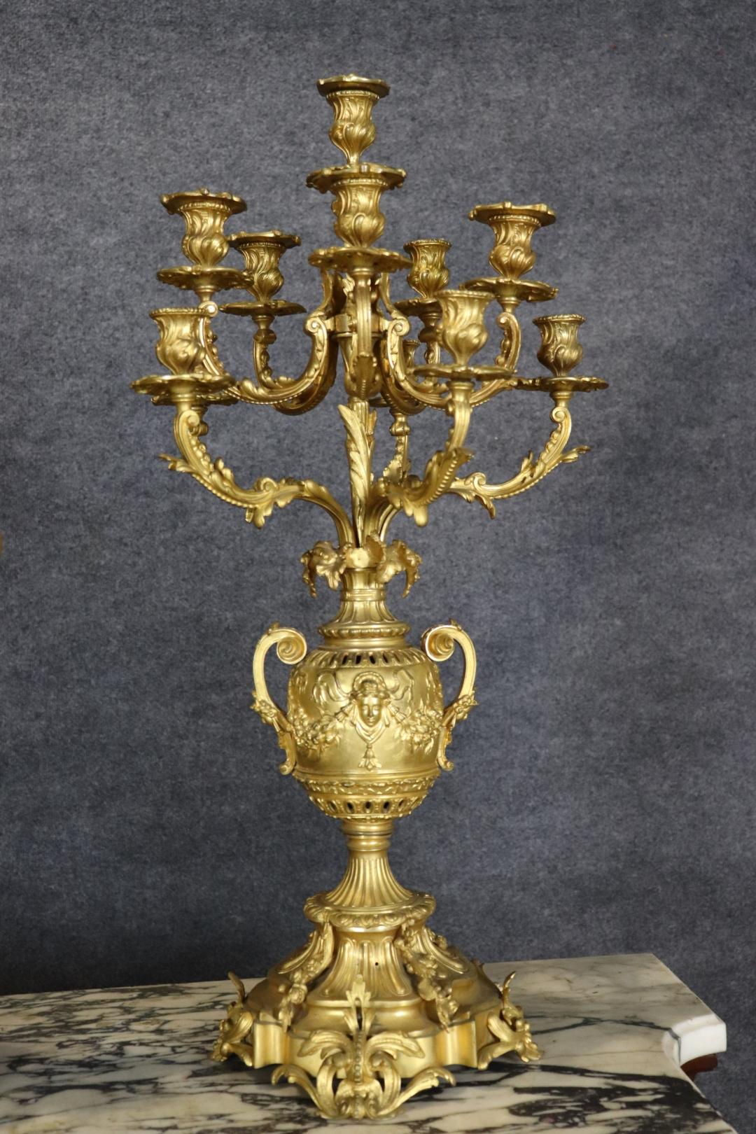 Presenting a spectacular early 19th-century French three-piece bronze doré clock set signed by Thomire of Paris, a breathtaking ensemble that epitomizes the luxury, craftsmanship, and artistic grandeur of the French Empire and Louis XVI revival