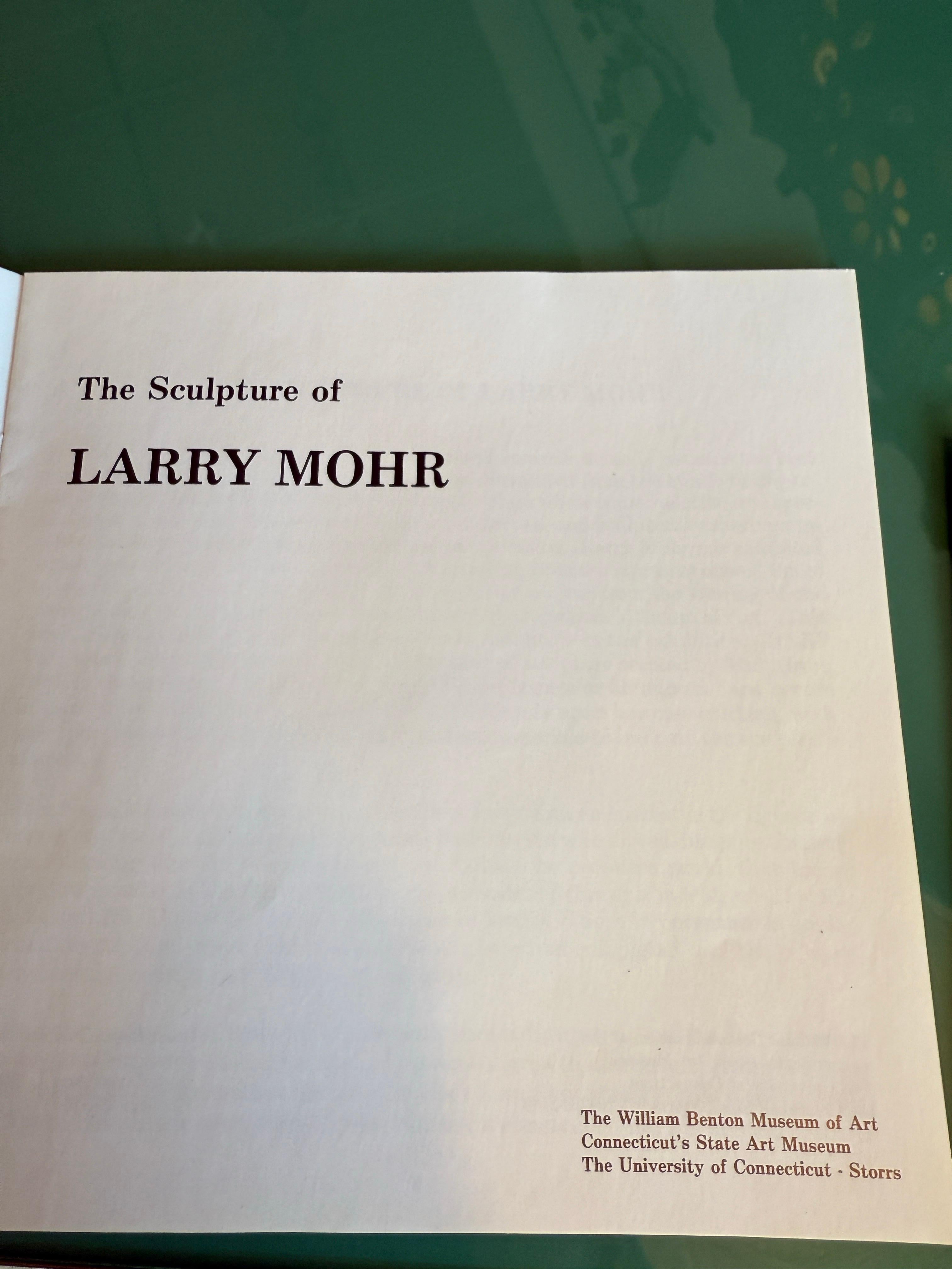 Escultura de bronce FIRMADA por el artista estadounidense Larry Mohr 