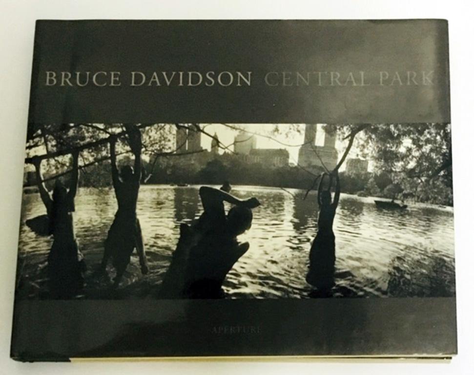 Signed Bruce Davidson Central Park Book 'Signed 1st Edition' In Good Condition In Brooklyn, NY