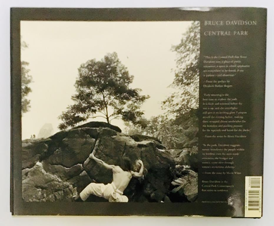 Late 20th Century Signed Bruce Davidson Central Park Book 'Signed 1st Edition'