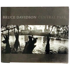 Signed Bruce Davidson Central Park Book 'Signed 1st Edition'