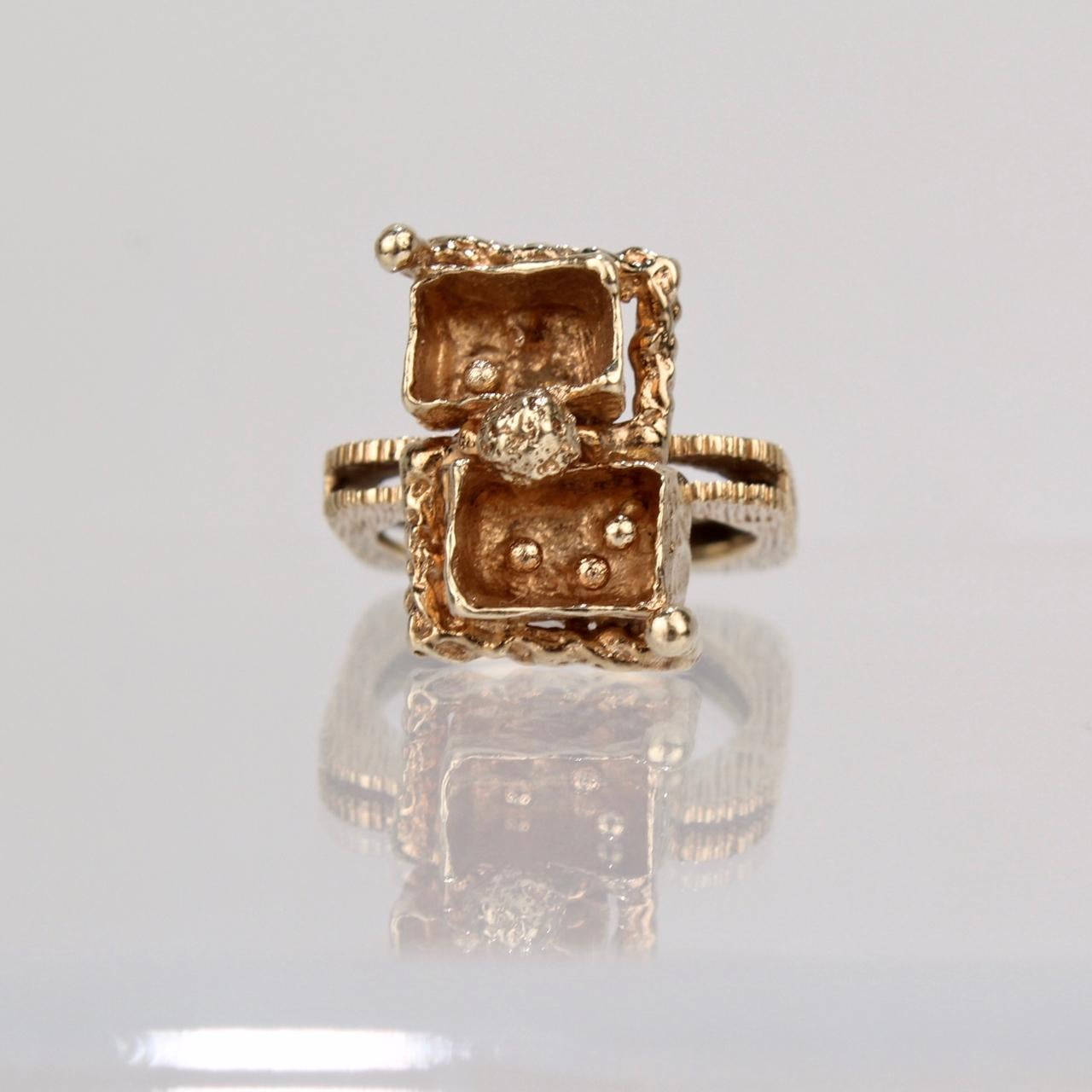 10 karat gold ring