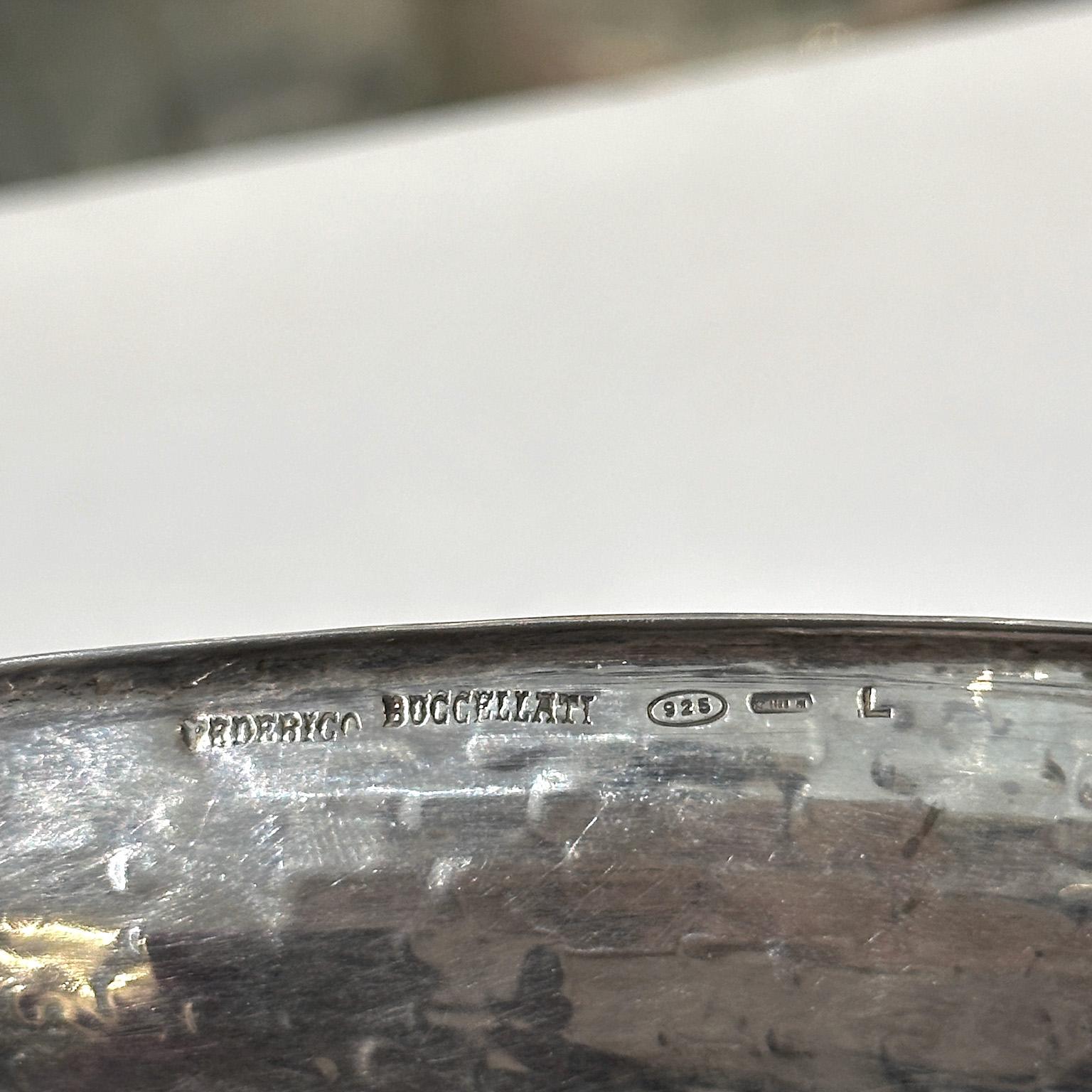 Adorno de mesa firmado Buccellati fig, plata de ley 925 Italiano en venta