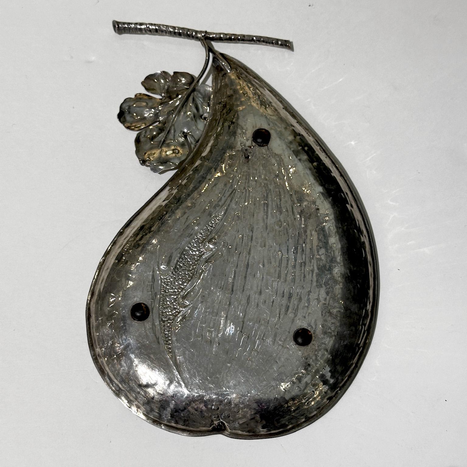 Adorno de mesa firmado Buccellati fig, plata de ley 925 en Bueno estado para la venta en Paris, FR