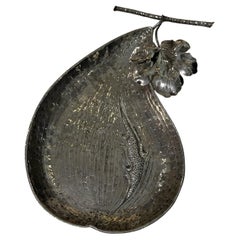 Signed Buccellati fig table ornament, sterling silver 925