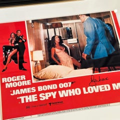 Signed By Roger Moore / The Spy Who Loved Me (1977)