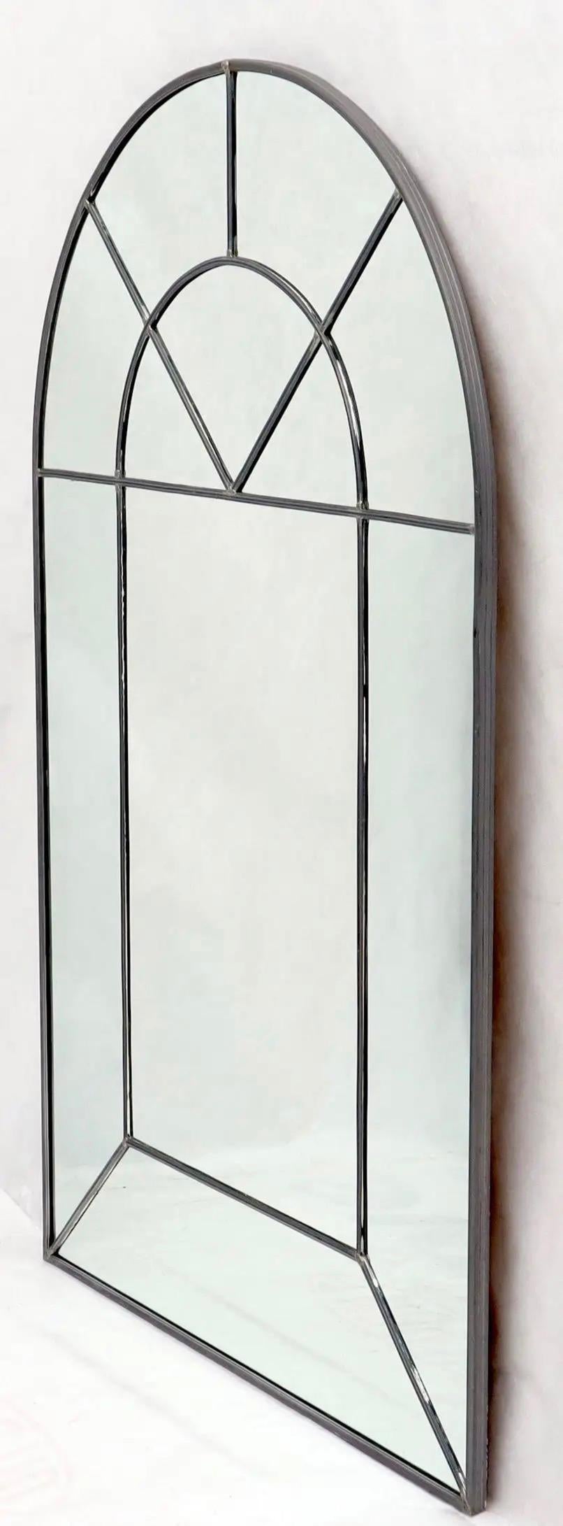 Mid-Century Modern Signed Carol Canner Mirror with Hand-Set Lead For Sale