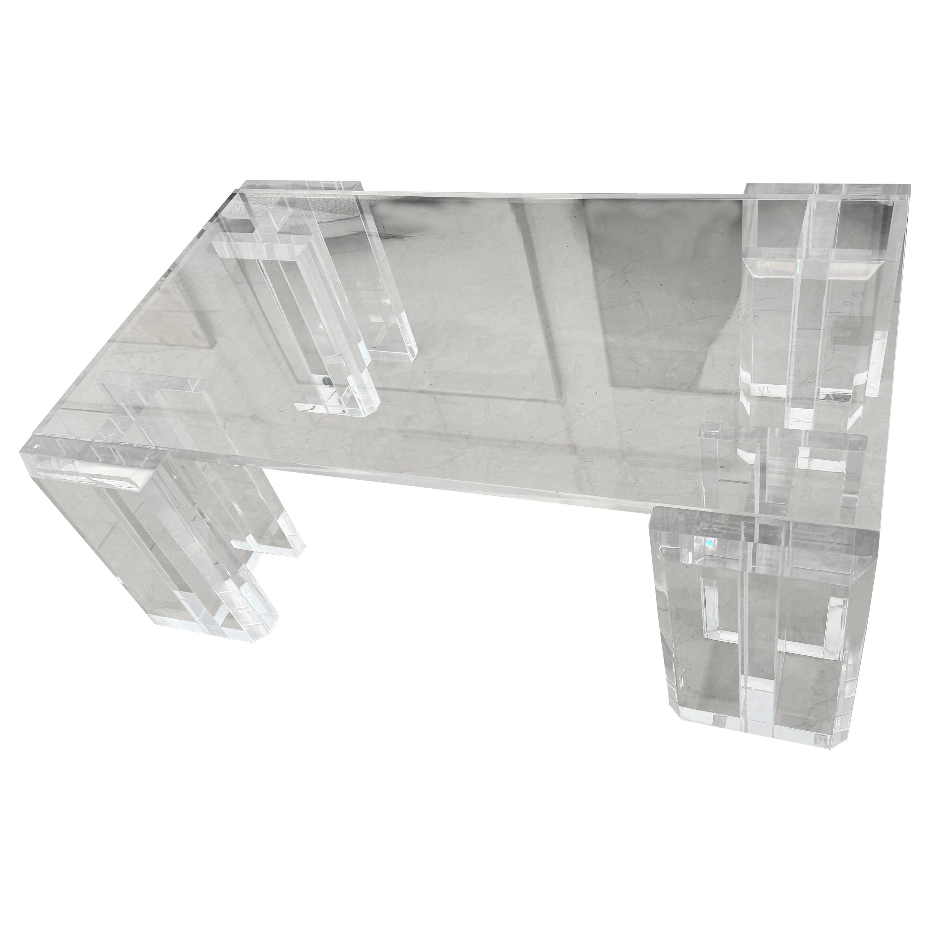 Signed Charles Hollis Jones Coffee Table