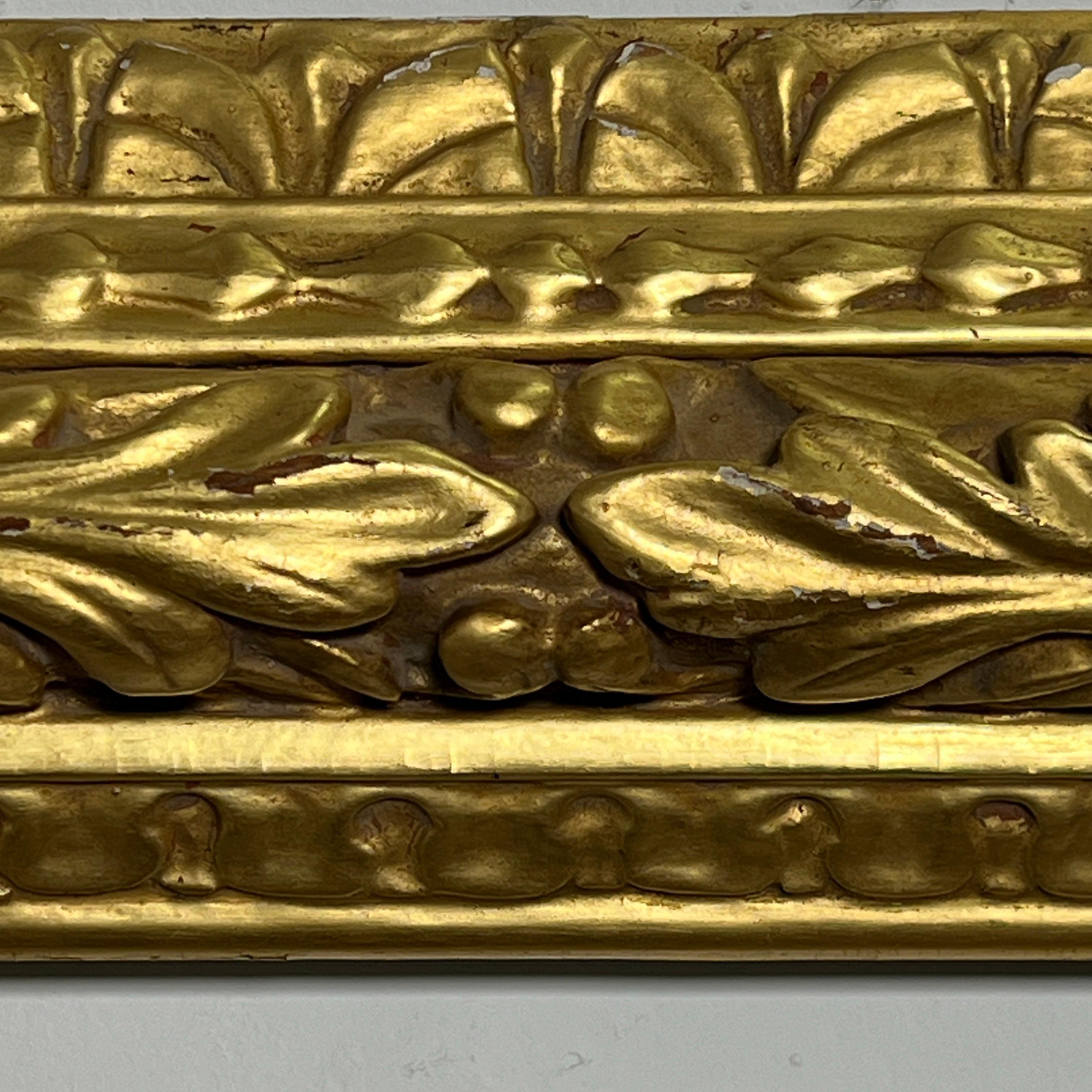 Signiert Charles Prendergast Aesthetic Movement Handgeschnitzter vergoldeter Rahmen aus der Ästhetizismus datiert 1902 1
