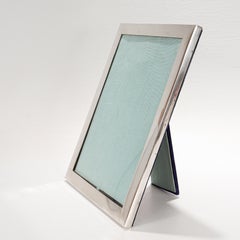 Signed Chinese Export Silver Picture / Photo Frame