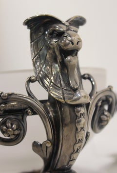 Signed Christofle Center Piece with Liner