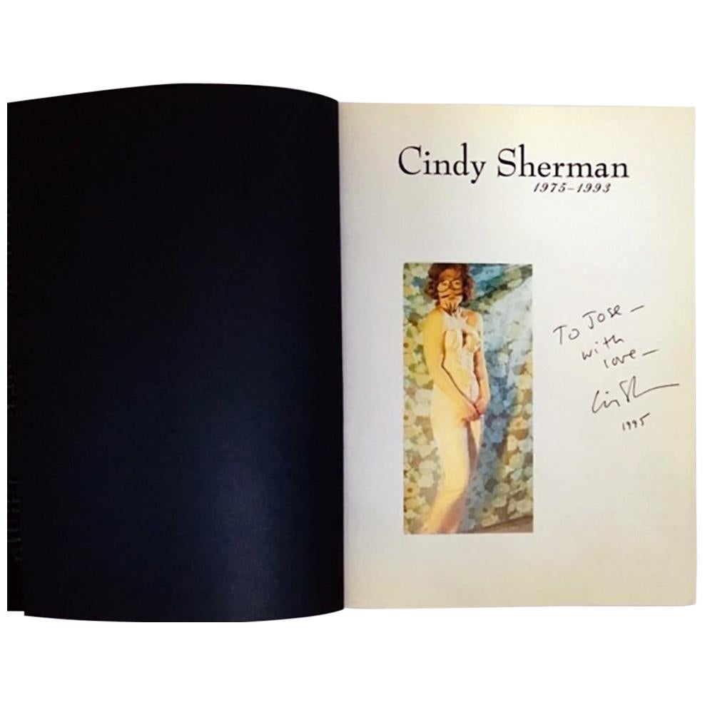 Signed ‘Cindy Sherman 1975-1993’ monograph 